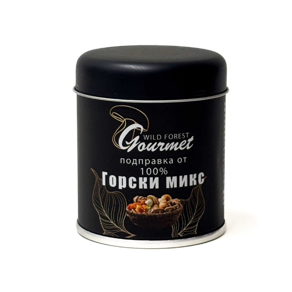 Подправка от сушени гъби - Горски микс, 35g, Wild Mushrooms