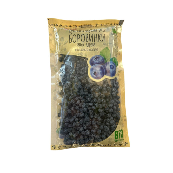 Био Сушени боровинки, 80g, Белмекен