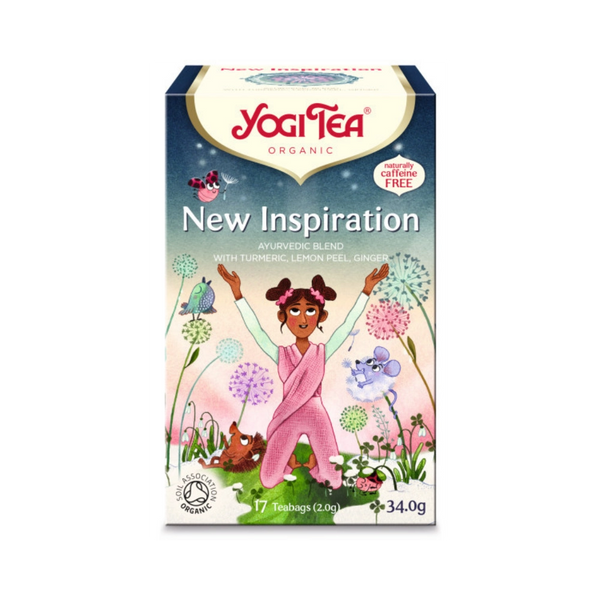 Био Аюрведичен Чай Ново вдъхновение, 17 пак.,  Yogi Tea