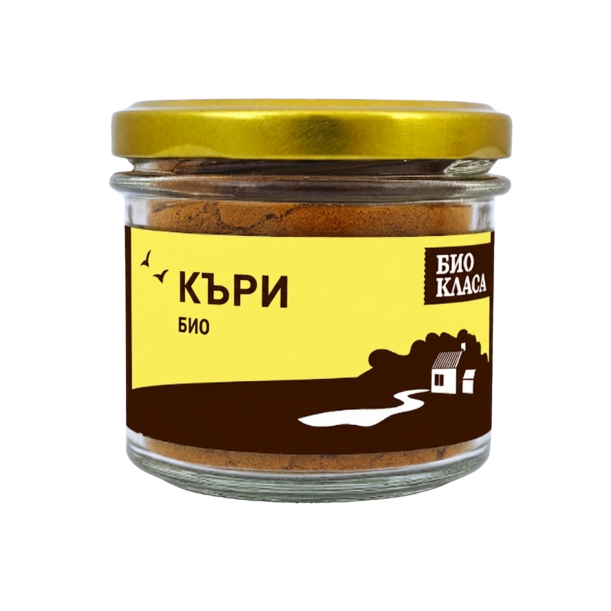Био къри 50 г Био Класа в стъклен буркан