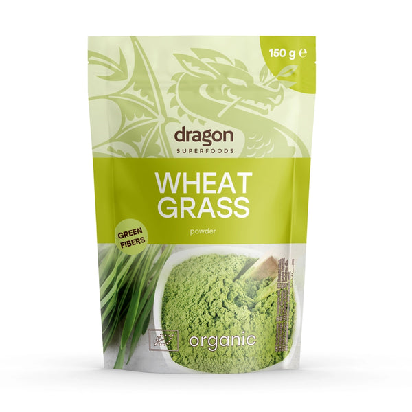 Био Пшенични Стръкове на Прах, 150g, Dragon Superfoods