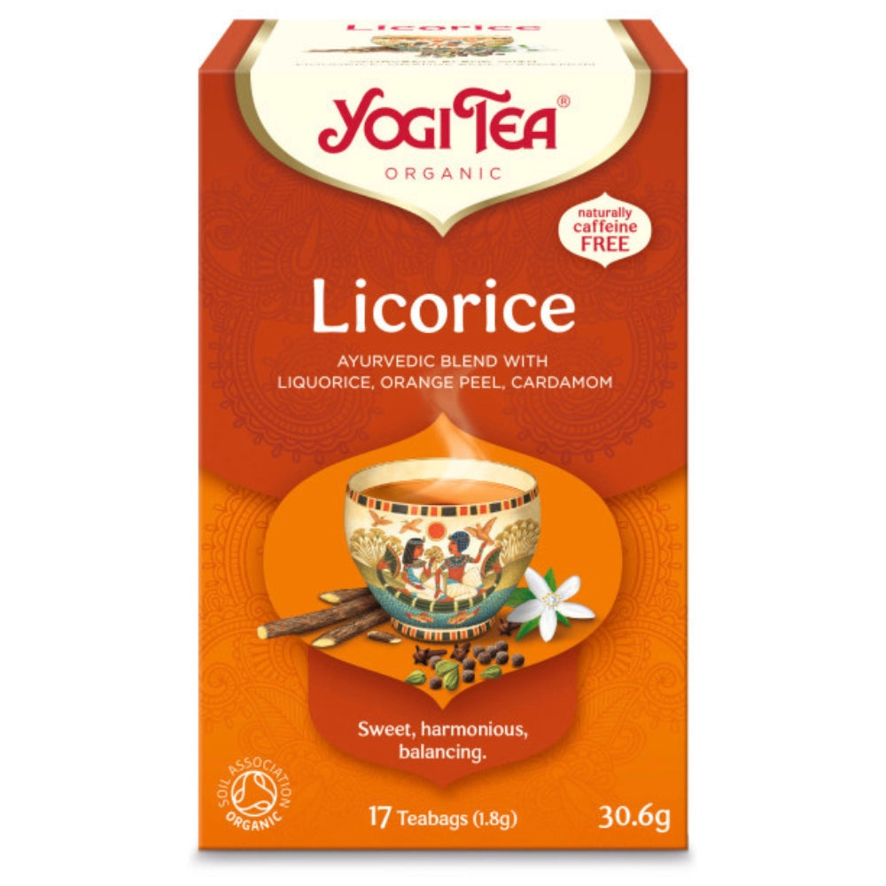 Био чай Йоги Лакриц, Yogi tea - Golden Temple, 17 пак., Yogi Tea
