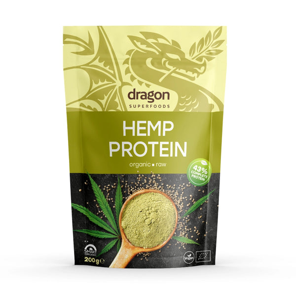 Био Протеин от Конопено Семе, 200g, Dragon Superfoods