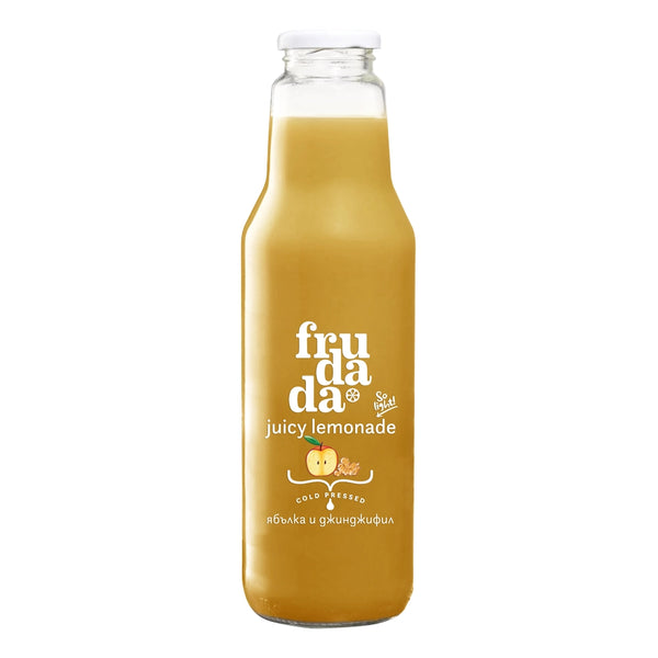Лимонада ябълка и джинджифил, 750ml, Frudada