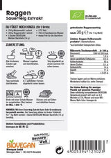 Био Закваска от Ръж Екстракт, 30g, Bio Vegan