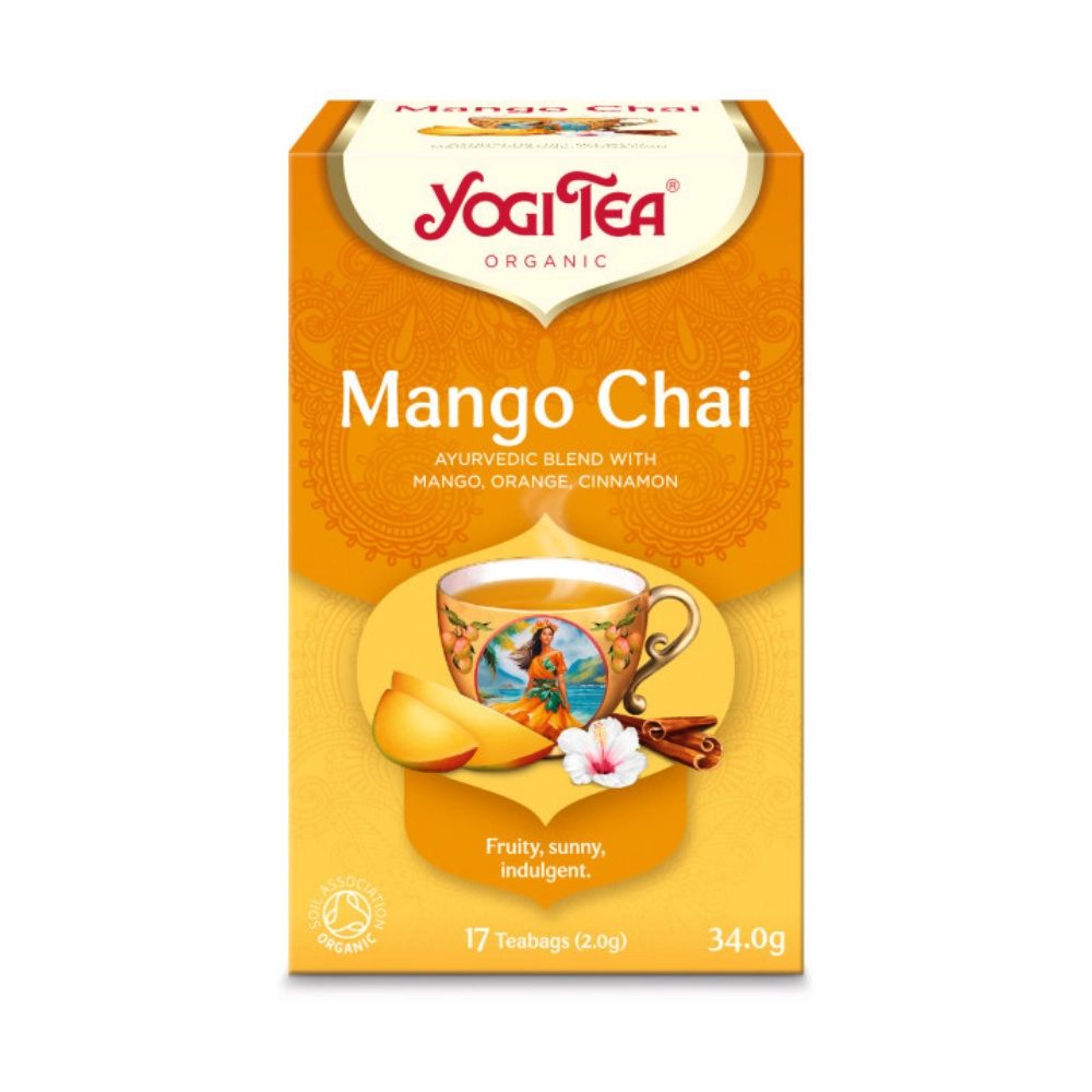 Био Аюрведичен Чай Mango, 17пак , Yogi Tea