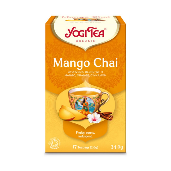 Био Аюрведичен Чай Mango, 17пак , Yogi Tea