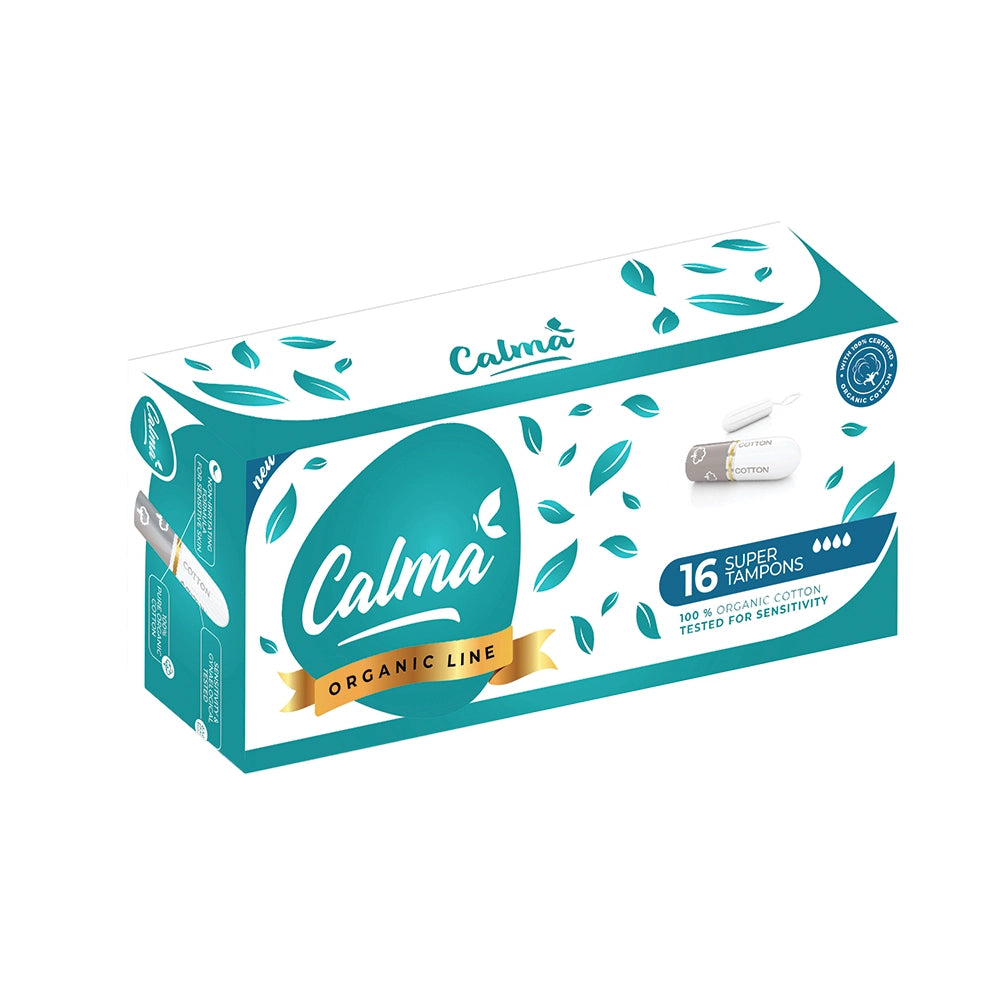 Дамски тампони СУПЕР, 16бр CALMA 