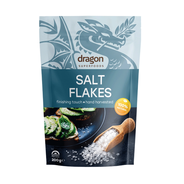 Морска Сол на люспи, 200g, Dragon Superfoods