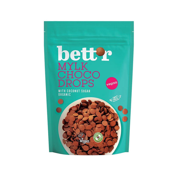 Био Капки "Млечен" Шоколад, 200g, Bett'r