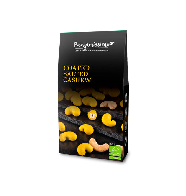 Био Какаови Дражета Кашу с куркума, джинджифил, лимон, 60g, Benjamissimo