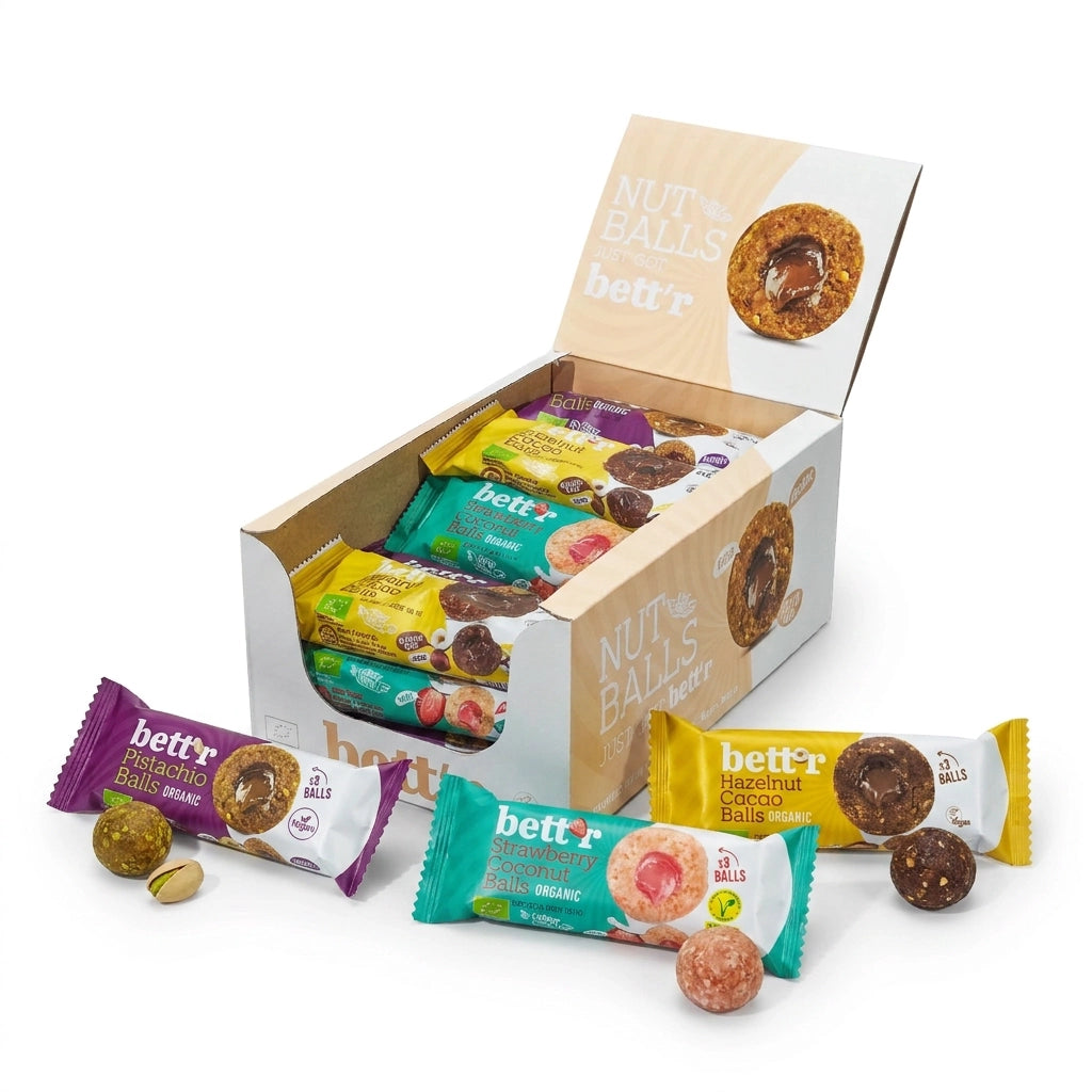 TryMe Микс кутия Плодови топчета с пълнеж, Bett’r