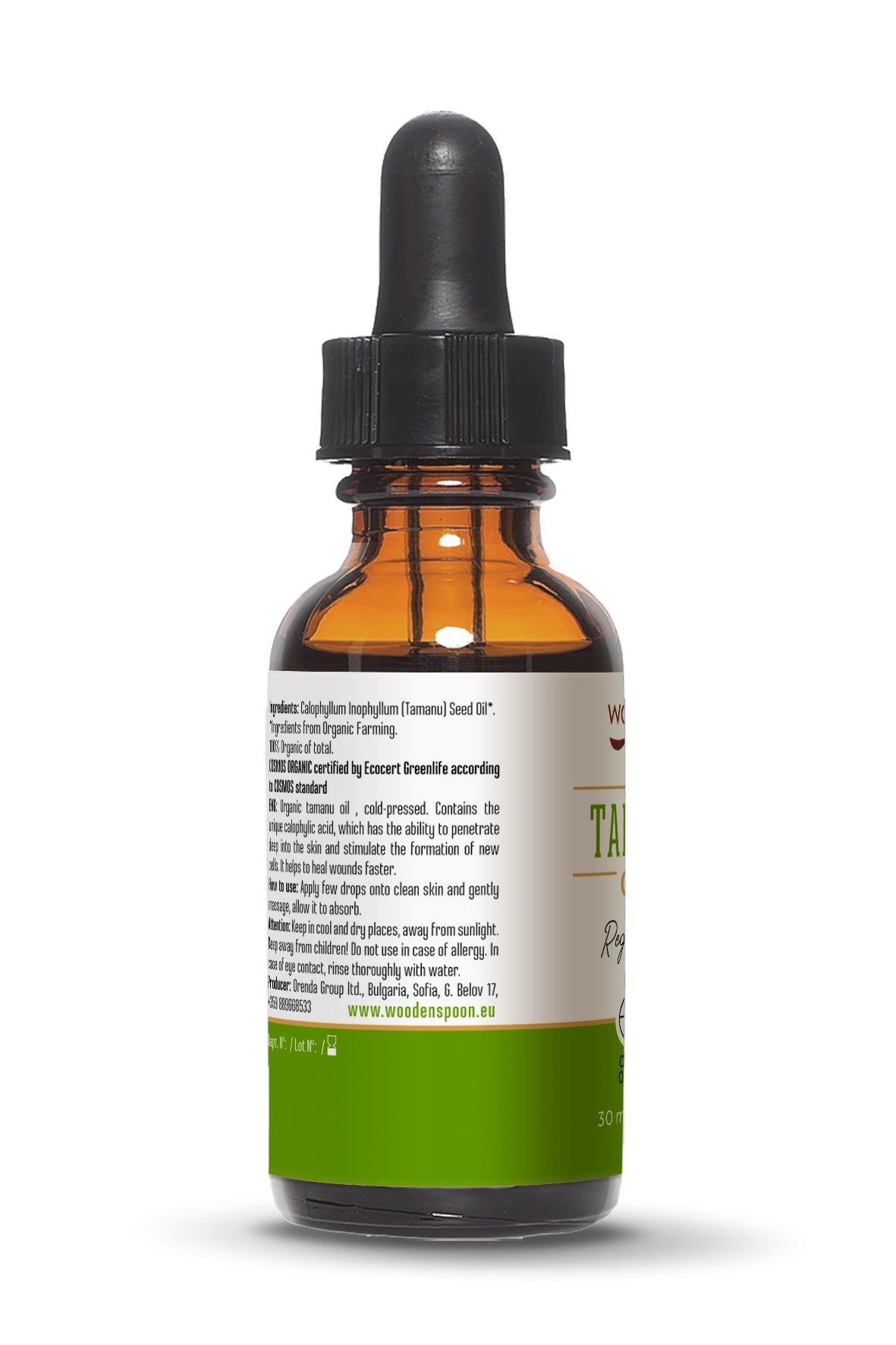 Био Масло от Таману, 30ml Wooden Spoon