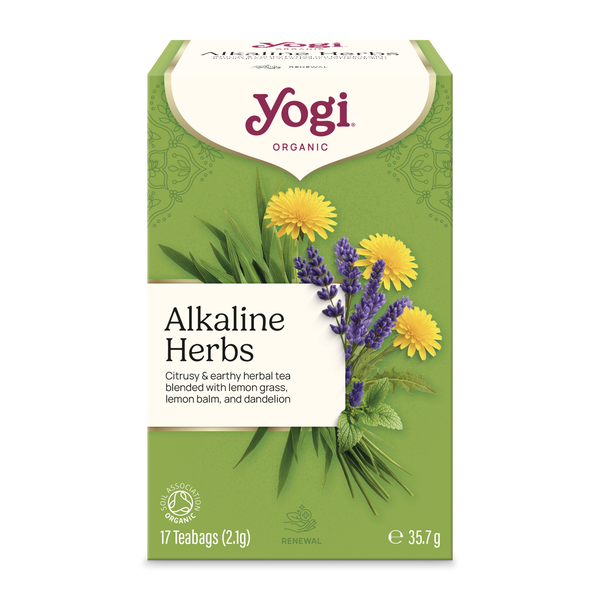 Био Чай с Алкални билки, 17 пак., Yogi
