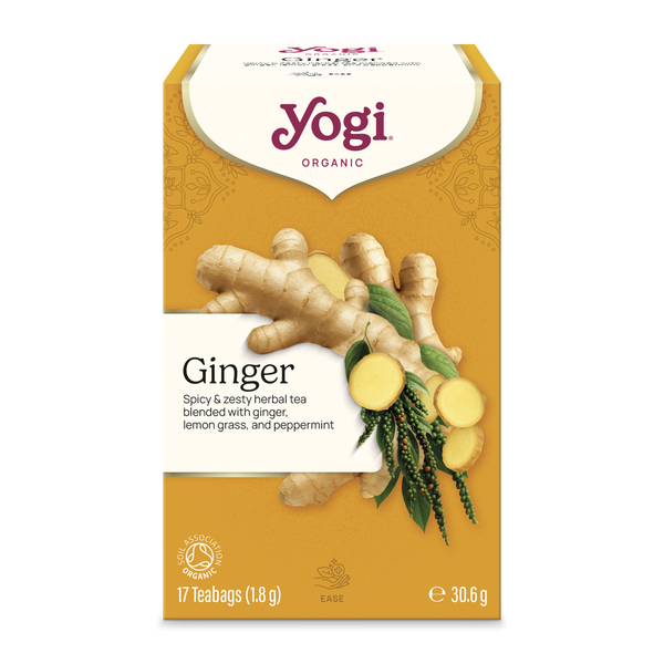 Био Аюрведичен Чай Джинджифил, 17 пак., Yogi