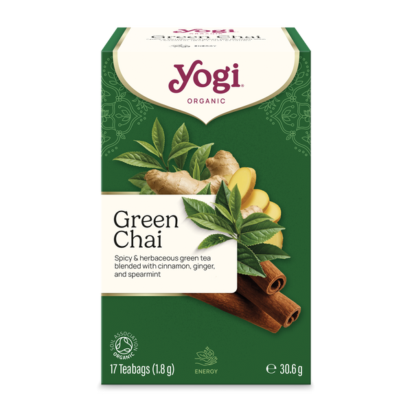 Био Аюрведичен Чай Зелен, 17 пак., Yogi