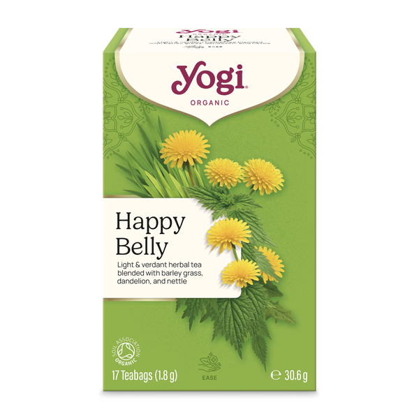 Био Аюрведичен Чай Happy Belly, 17пак., Yogi