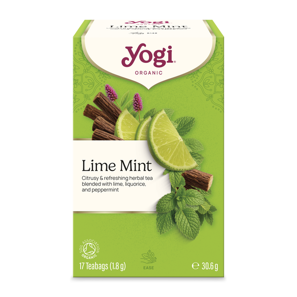Био Аюрведичен Чай Зелен Лимон и Мента, 17 пак., Yogi