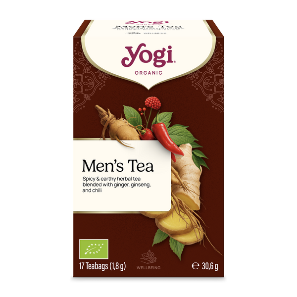 Био Аюрведичен Чай за Мъже, 17 пак., Yogi
