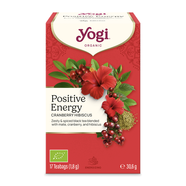 Био Аюрведичен Чай Позитивна Енергия, 17 пак., Yogi