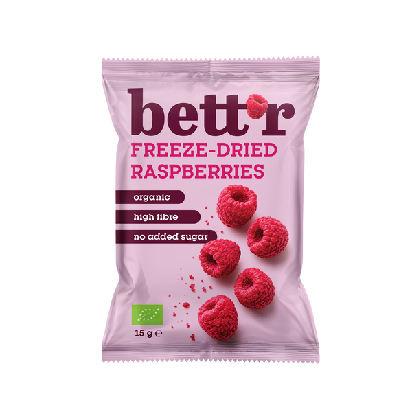 Био Лиофилизирани Малини, 15g, Bett'r