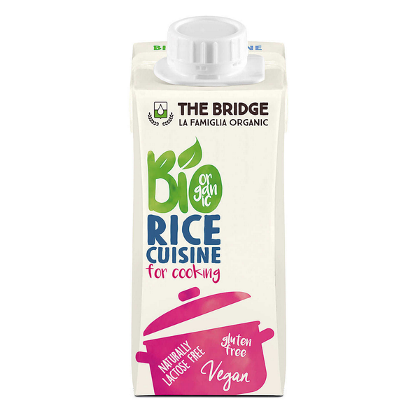 Заместител на Сметана с Ориз, БЕЗ ГЛУТЕН, 200 ml, The Bridge