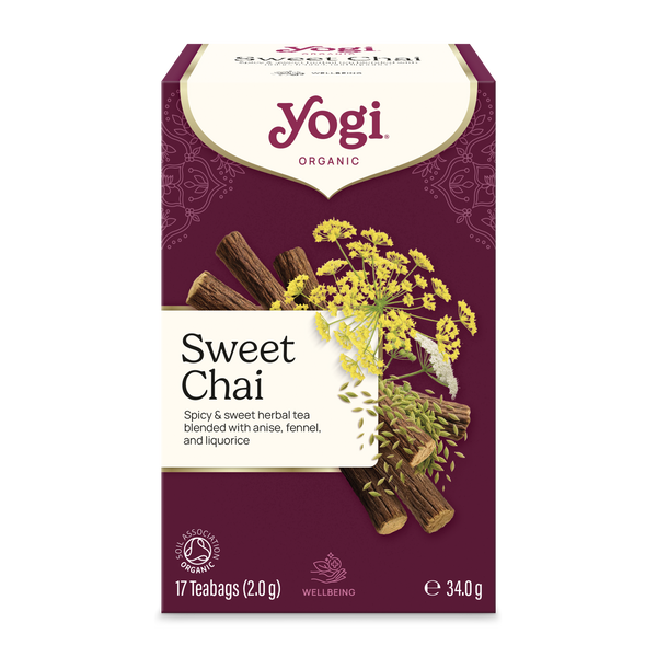 Био Аюрведичен Чай Сладък Чай, 17 пак., Yogi