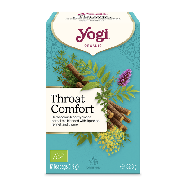 Био Аюрведичен Чай Здраво Гърло, 17 пак., Yogi