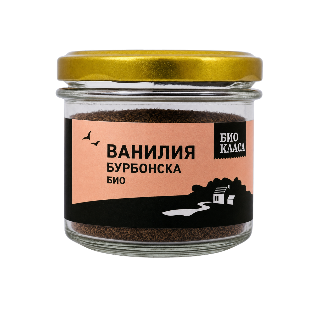 Био бурбонска ванилия на прах 15 г Био Класа в стъклен буркан