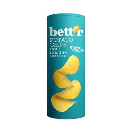Био Картофен чипс със сол, 160g, Bettr