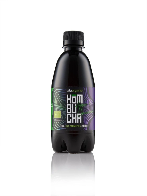 Комбуча Ябълка и Канела, 330ml Vita, Organic