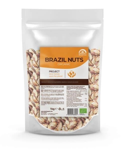 Био Бразилски орех, 1kg, Smart Organic