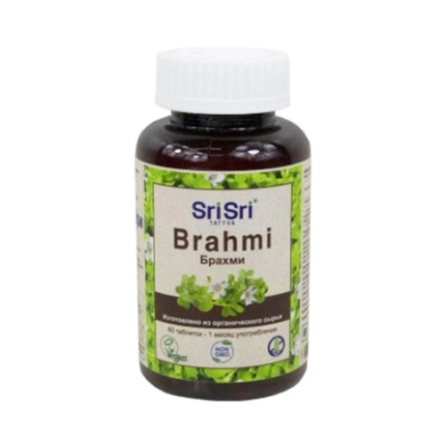 Брахми, Sri Sri Ayurveda, 60 таблетки