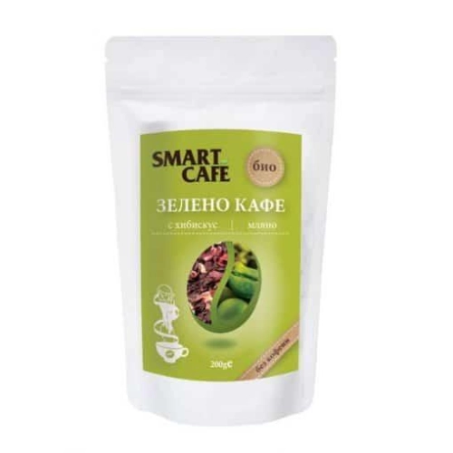 Био Зелено Kафе с Хибискус, 200g, Smart Cafe