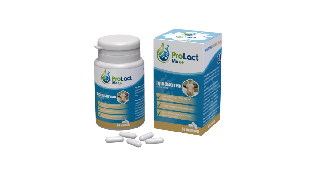 Пробиотик ProLact Max+ 60 капс., ProLact
