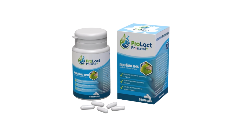 Пробиотик ProLact Prenatal+ 60 капс., ProLact
