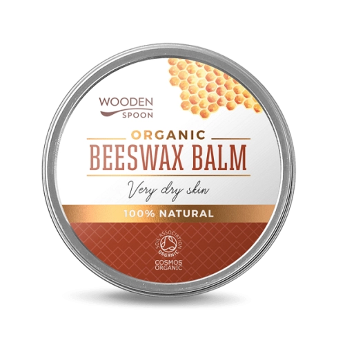 Био Мехлем с Пчелен Восък за Много Суха Кожа BEESWAX BALM, 60ml, Wooden Spoon