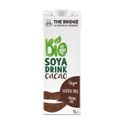 Био Соева Напитка  с Какао, 1L, The Bridge