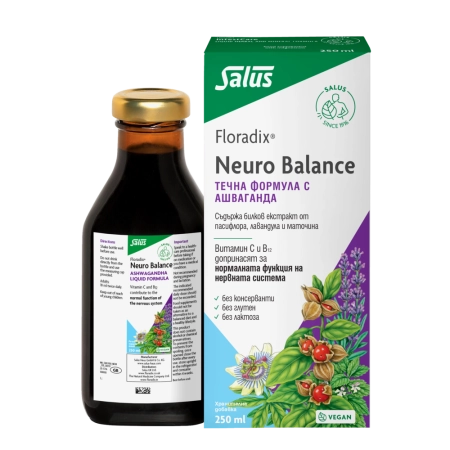 Neuro Balance Тоник с Ашваганда, 250ml, Floradix