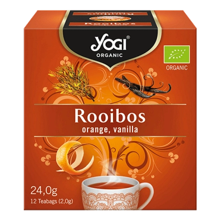 Чай Ройбос,12 пак, Yogi Organic