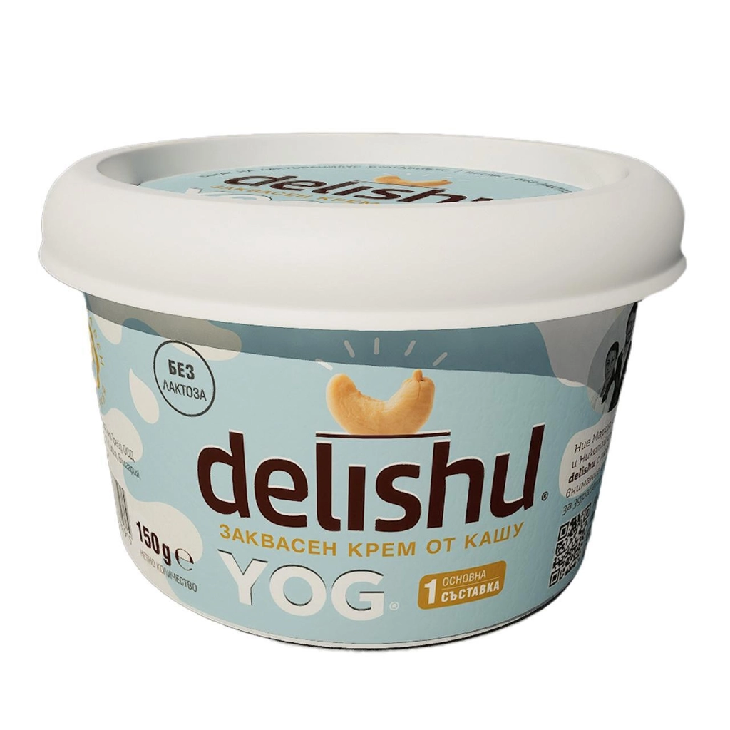 Йогурт-крем от Заквасено Кашу, 150g, Delishu