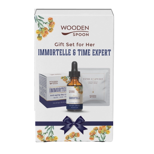 Дамски сет за лице Immortelle Wooden Spoon