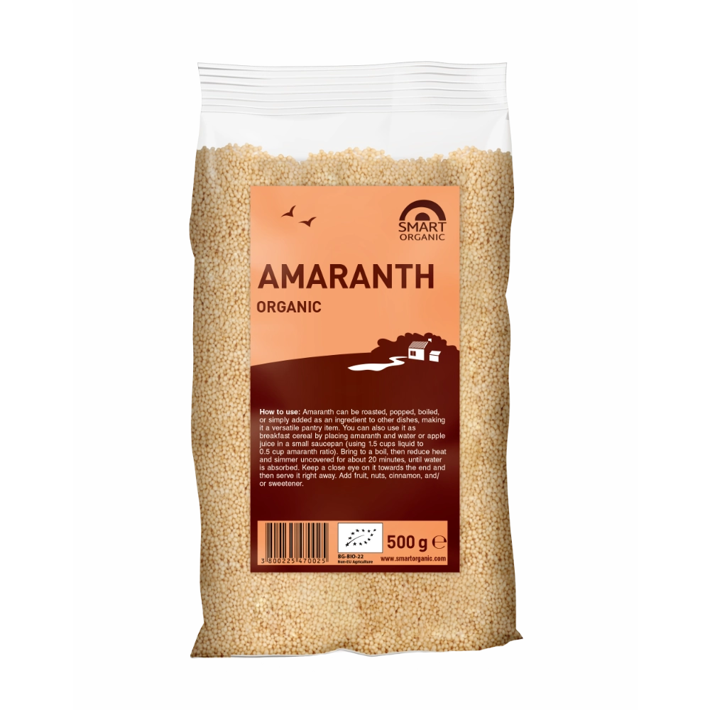 СПАСИ ХРАНА | Био Амарант, 500g, Smart Organic