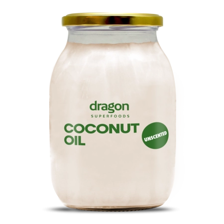 Спаси Храна Кокосово масло без аромат 1L Dragon Superfoods