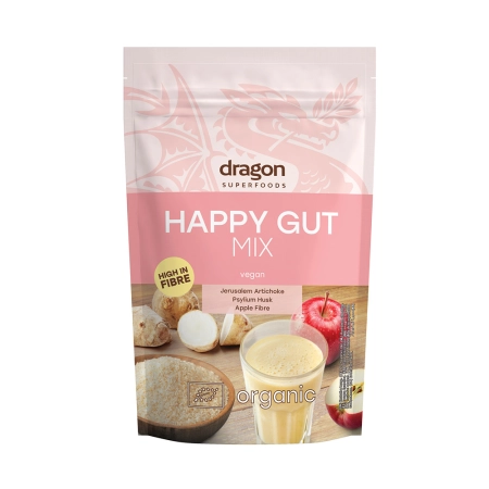 Био Happy Gut Mix - Баланс на чревната флора, 200g, Dragon Superfoods