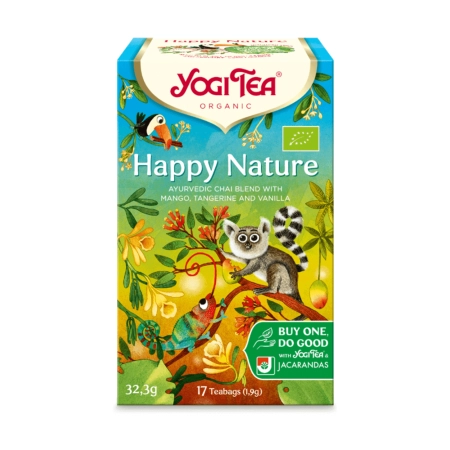 Чай Happy Nature, 17 пак, Yogi Tea