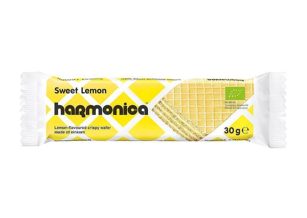 Био вафла с лимон, 30g, Harmonica