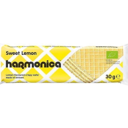 Био вафла с лимон, 30g, Harmonica