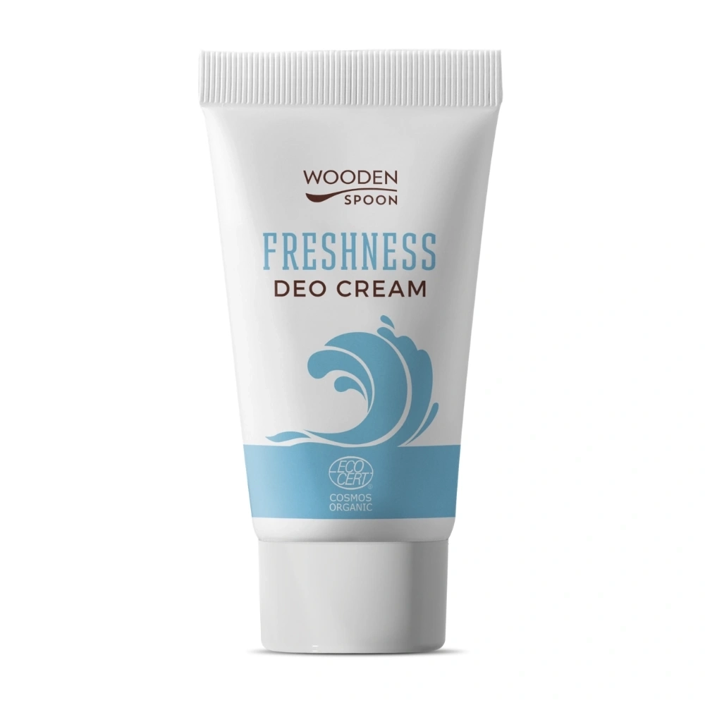 Био Крем дезодорант Freshness, 40ml, Wooden Spoon