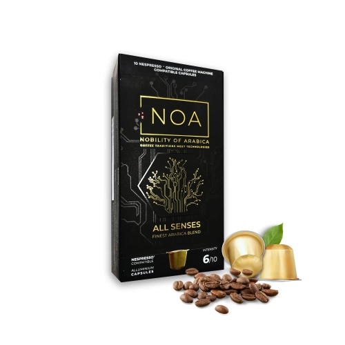 Кафе капсули Nespresso All Senses blend, 10бр., Noa